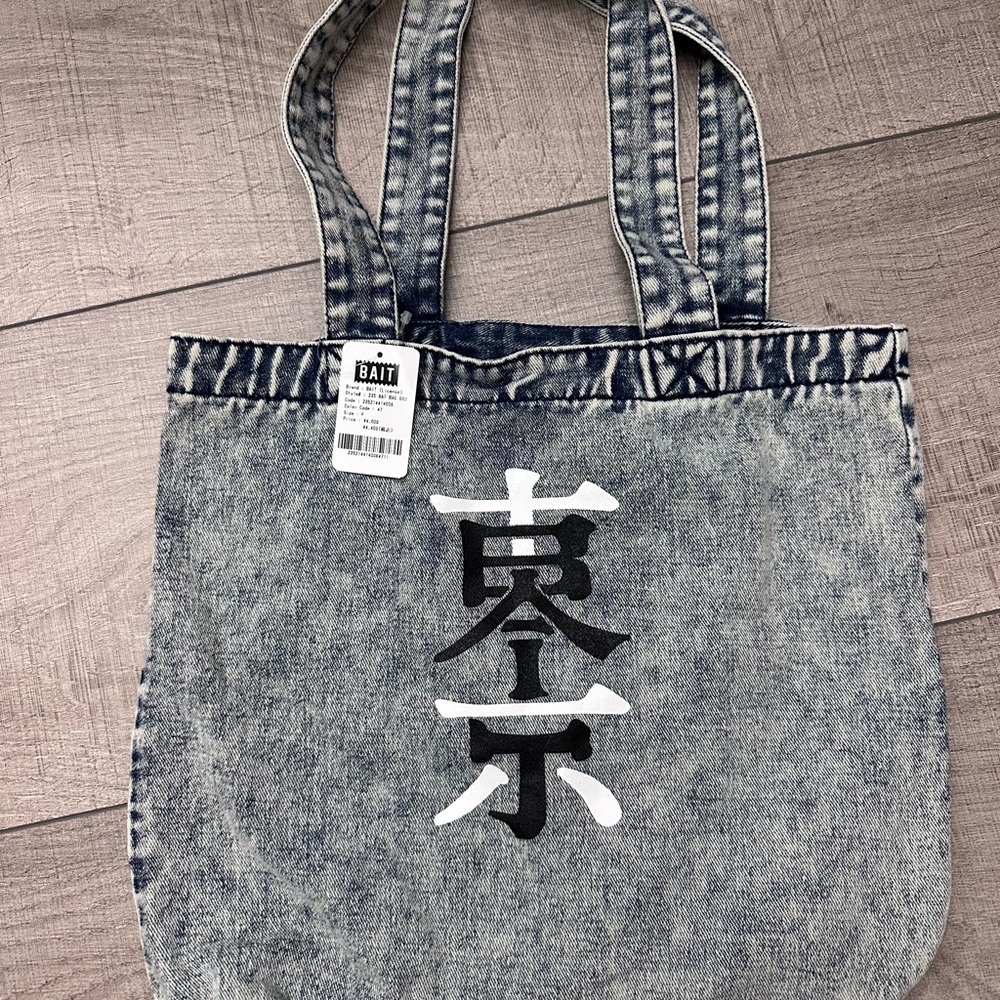 BAIT Denim Tote Bag